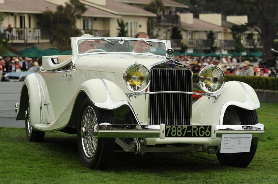  Delage D8S Cabriolet par deVillars 1933 года  (фото 2 из 28)